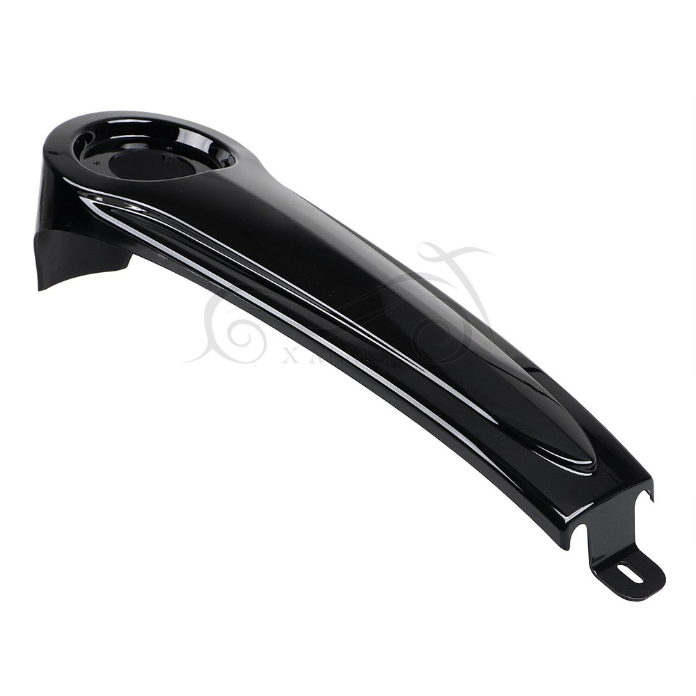 Gloss Black ABS Stretched Dash Panel For Harley Electra Glide FLHT FLHTC FLHTCU