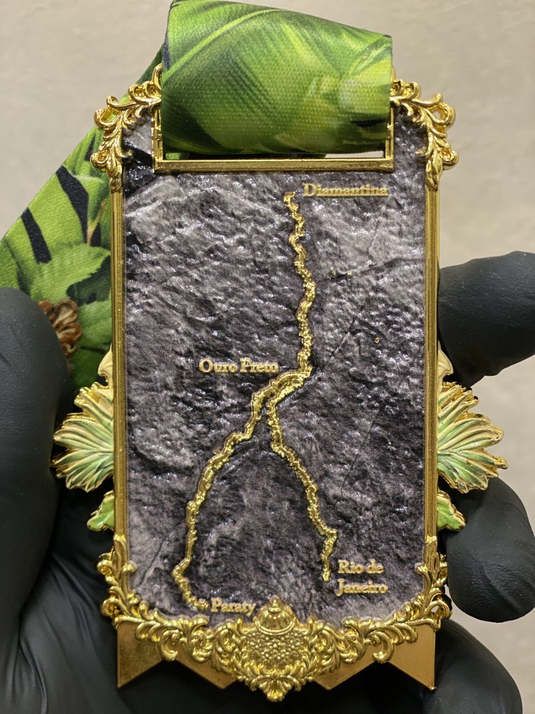 Medal - The Conqueror ESTRADA REAL Virtual Challenge 1049 mi/ 1688km