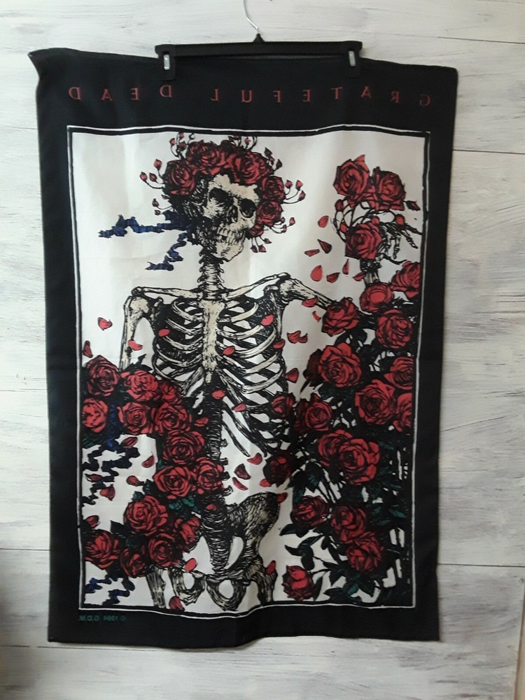 Vintage Grateful Dead Banner Flag