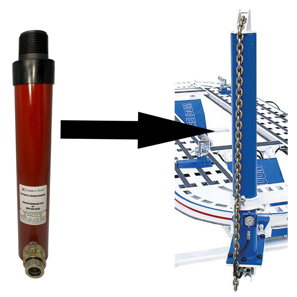 American Freedom Frame Machine Tower Ram Cylinder