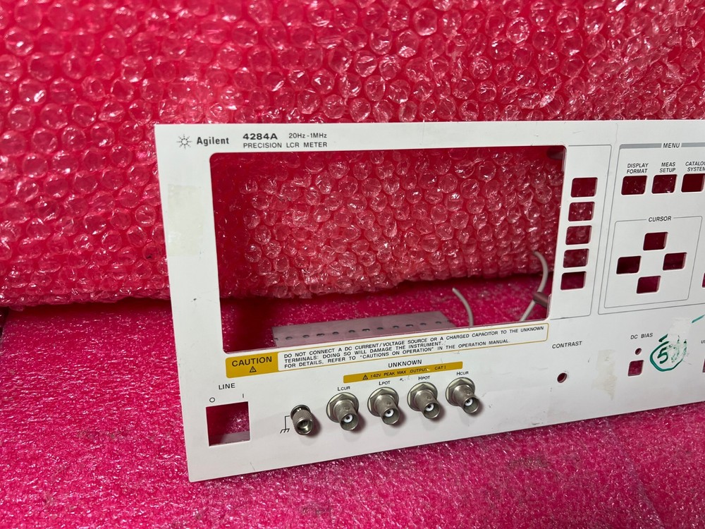HP Agilent Keysight 4284A Precision LCR Meter ''Panel only''