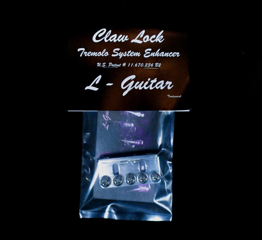 Fender Strat Tremolo System Enhancer by L-Guitar LOCKING CLAW