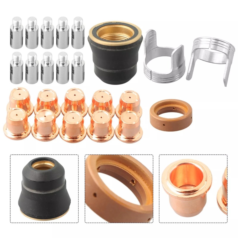 IPT40 Plasma Torch Consumables Set Tip Electrode For CUT-55DS Pro CUT-65DS New