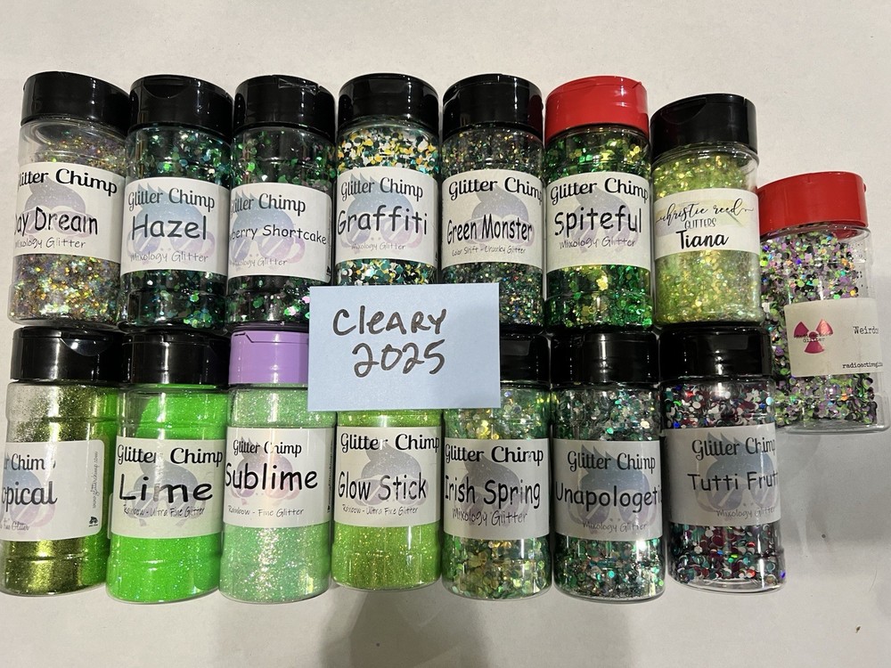 199 Bottles Mostly Glitter Chimp Glitter