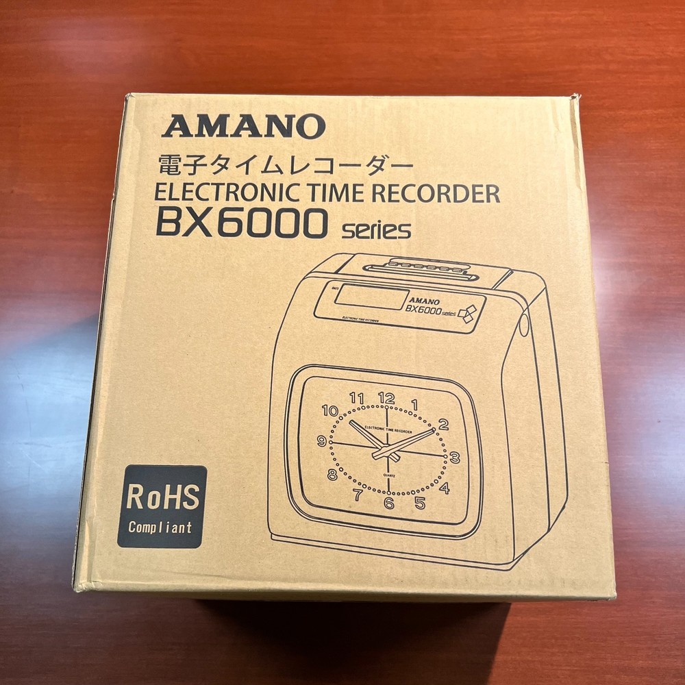 NEW! Amano BX6000 Time Clocks