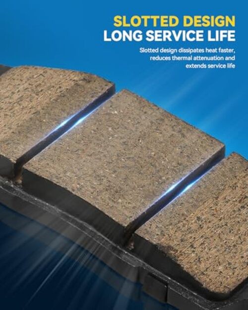 Ceramic Front Brake Pads For Maxima 2000-2003, 4 Pcs replace # D815A