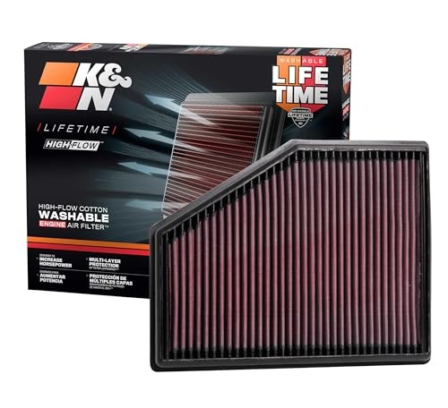 High-Flow Original Lifetime Engine Air Filter: Increase Power: Premium,