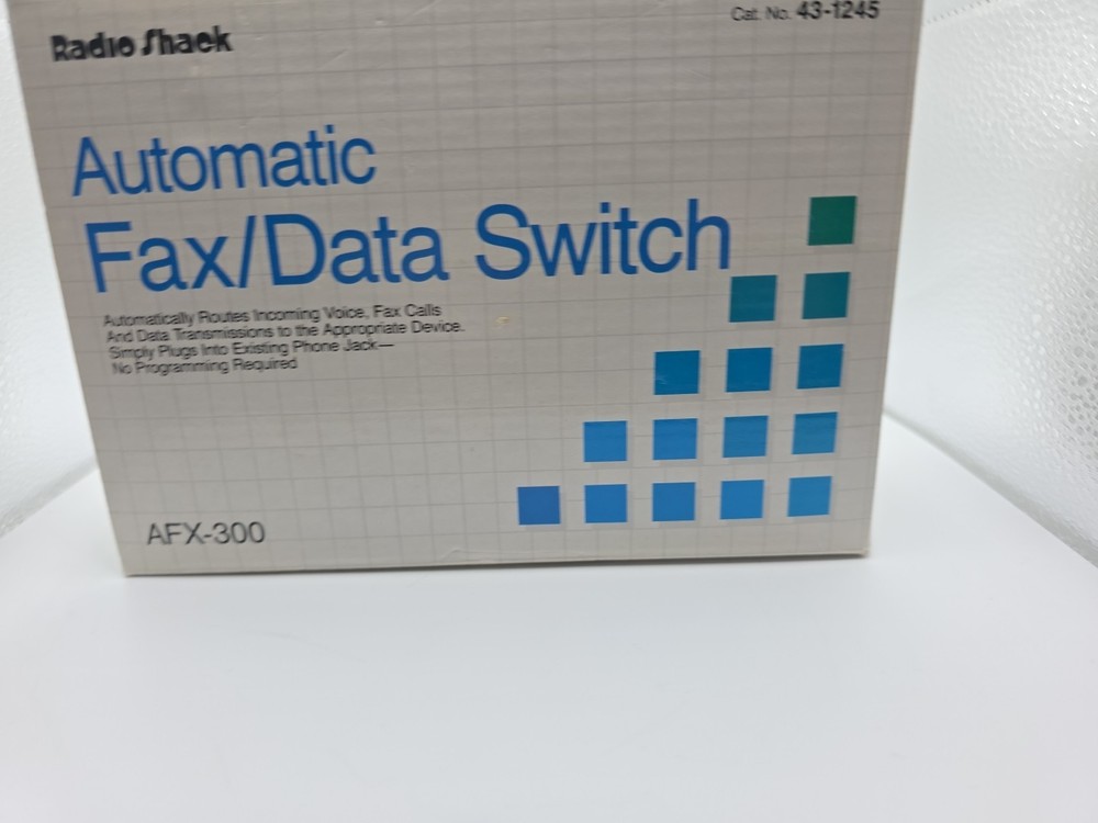 Radio Shack Automatic Fax/Data Switch AFX-300