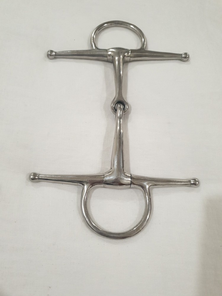 JP Korsteel Full Cheek Eggbutt Snaffle