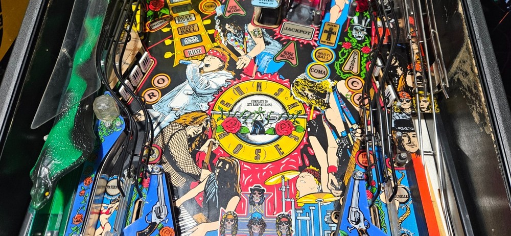 Guns N Roses Pinball by Data East