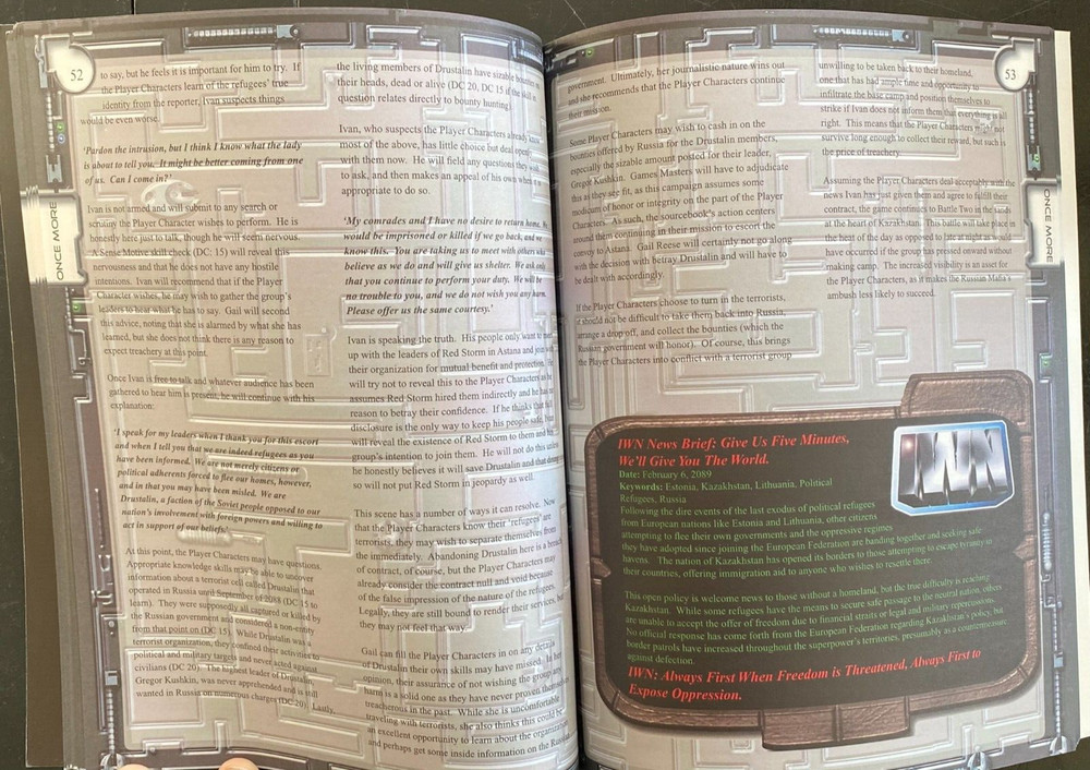 Behind Enemy Lines: Kazakhstan d20 campaign sourcebook