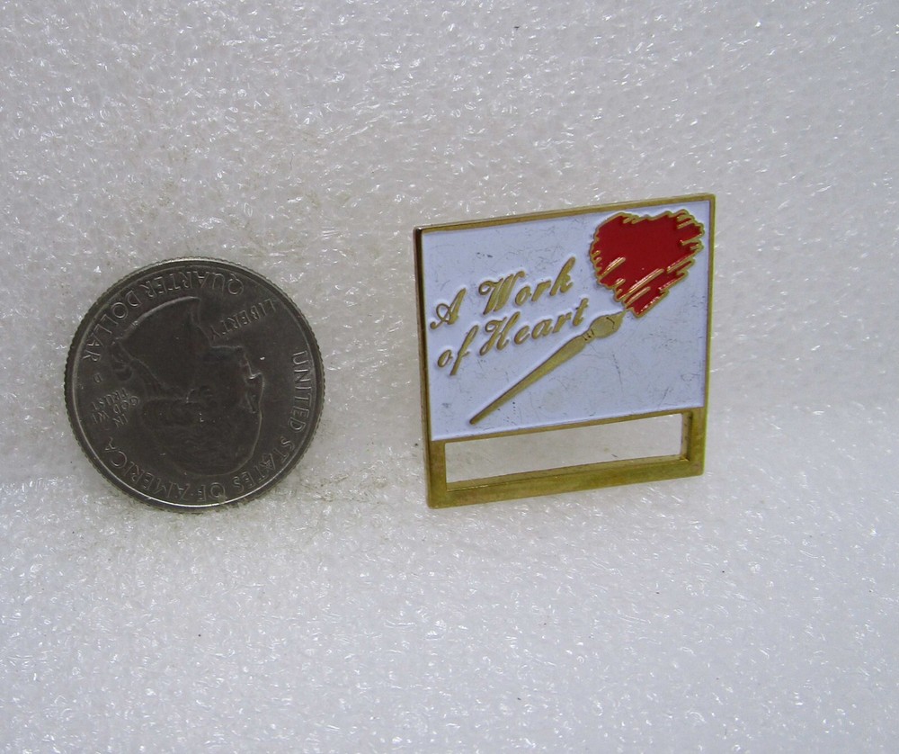 A Work Of Heart Pin