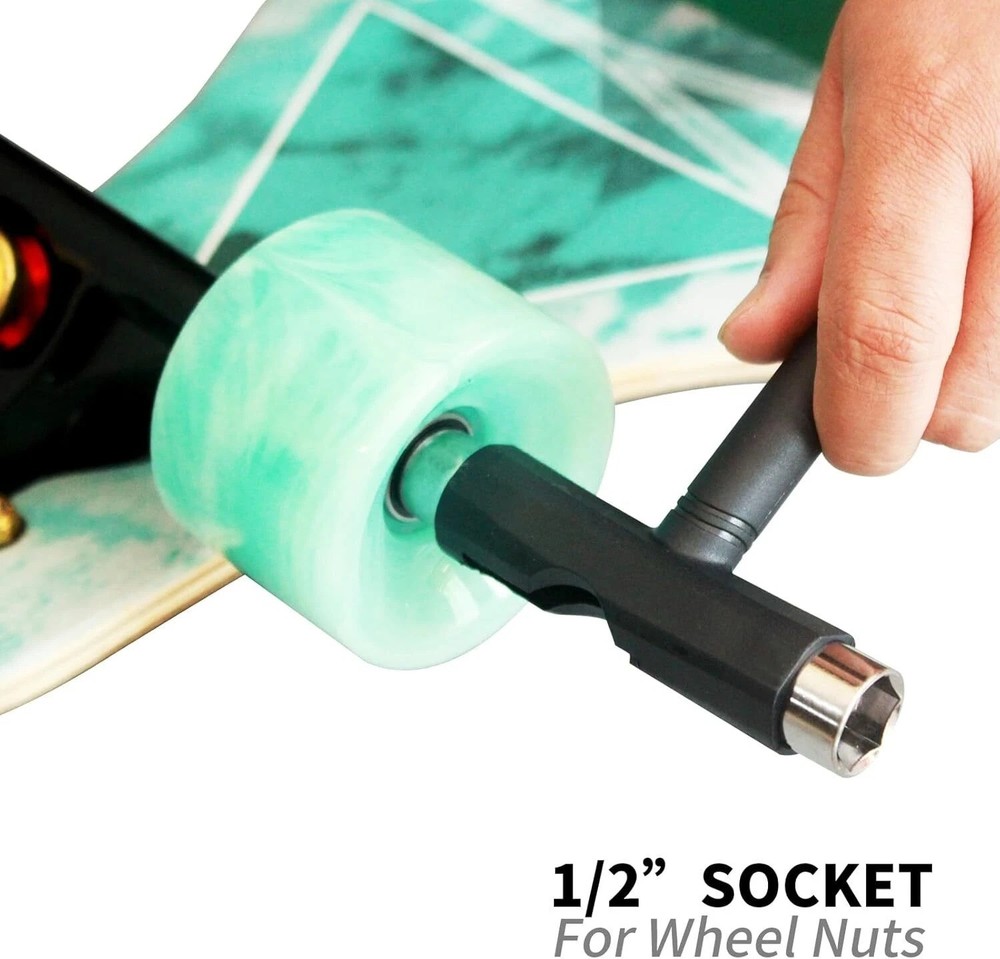 All-In-One Skate Muti-Function T-Tool key for Skateboard Roller Skate Adjustment