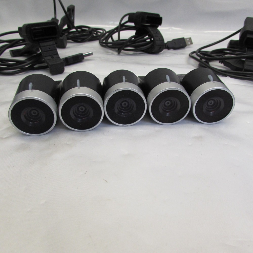 Lot (5) Polycom EagleEye Mini USB Web Camera Video Conference Calls w/Mounts