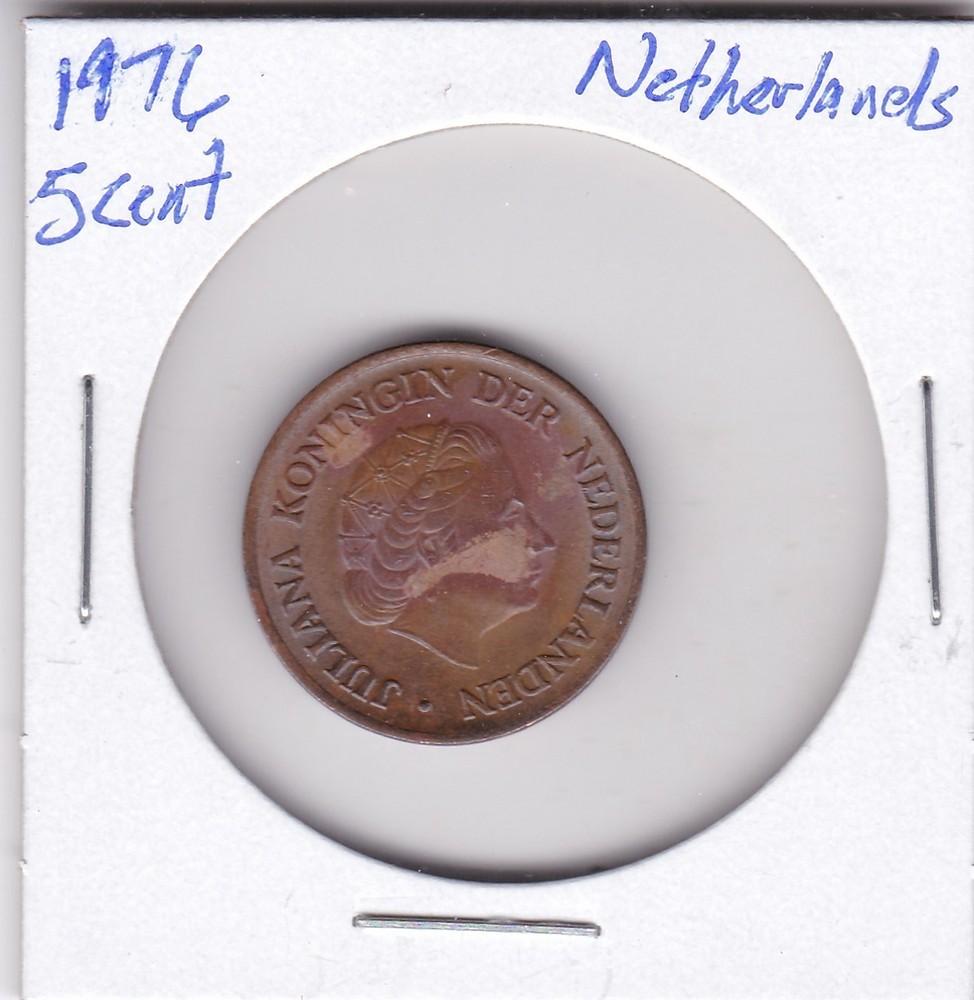 1976 Netherlands 5 Cent