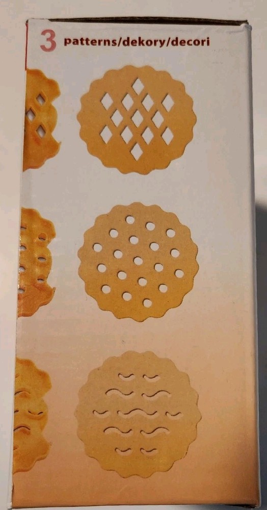 Multifunctional Pie Maker - Pastry Maker - 3 Lattice Pattern Cutters