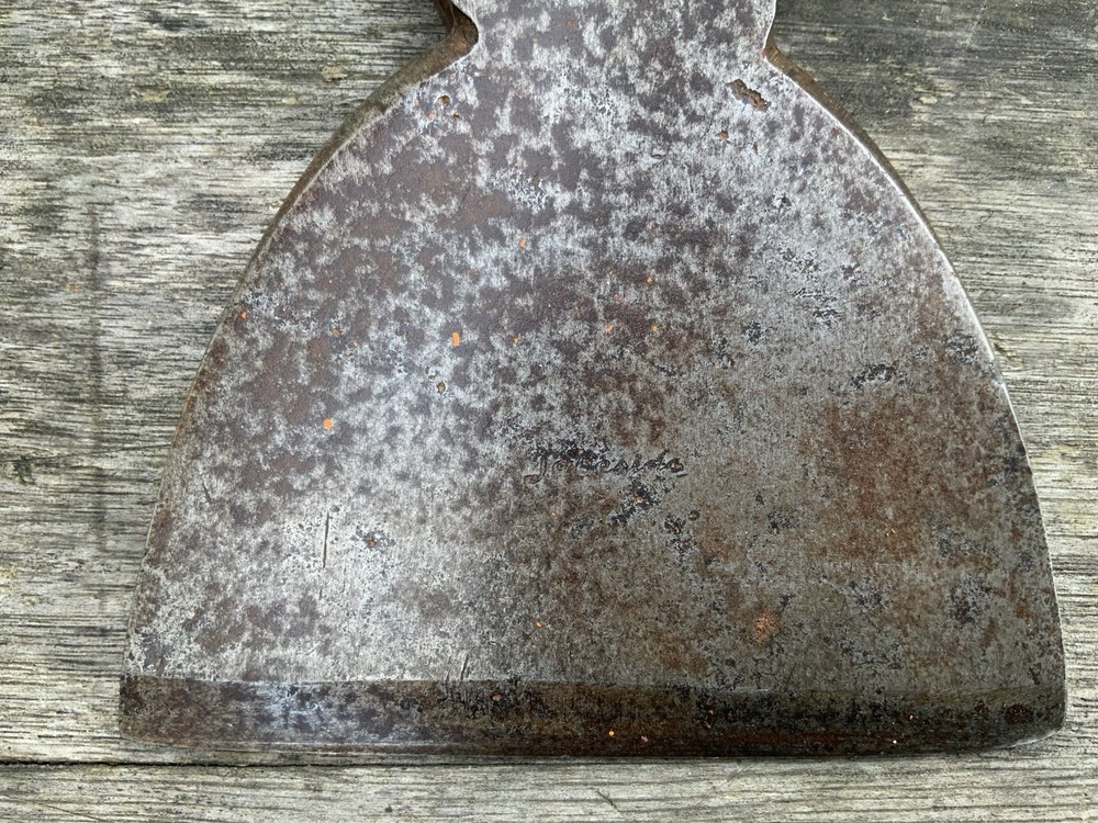 Vintage Large Broad Head Hewing Axe