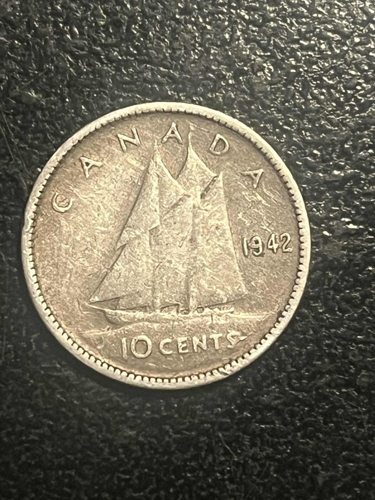 1942 canada 10 cents