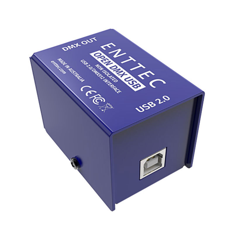 ENTTEC 70303 Open DMX USB - Basic DMX512 to USB 2.0 Interface