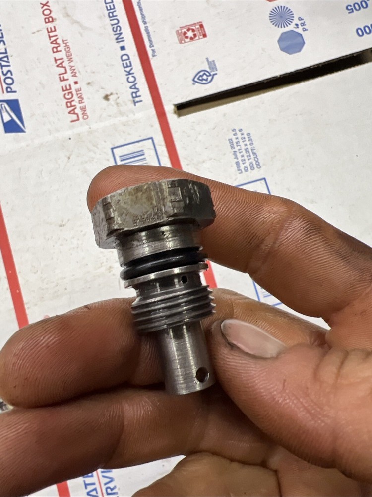 Mercruiser power steering pump check valve