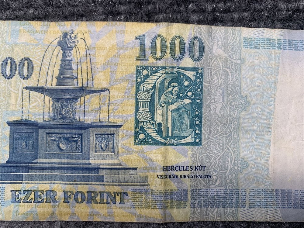 1000 EZER FORINT 1999 HUNGARY