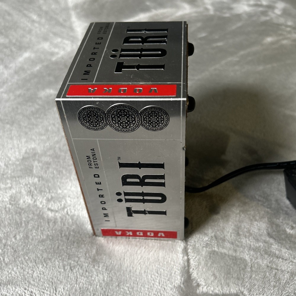 Turi Vodka Lamp Tested Works Great