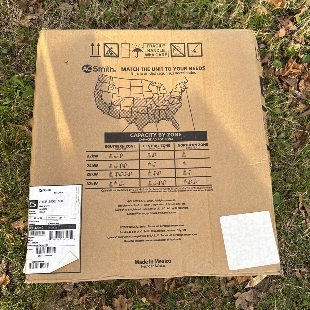 A.O. Smith Electric Tankless Water Heater-1055544