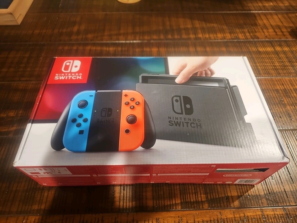 Nintendo Switch 32GB Handheld Console - Neon Red/Neon Blue