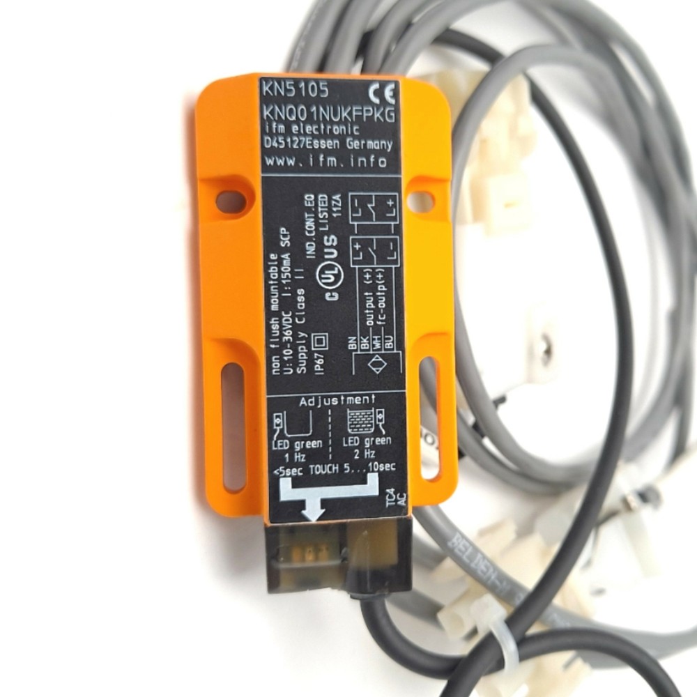 IFM Electronic KN5105 Capacitive Sensor 10-36VDC Switching Output 150