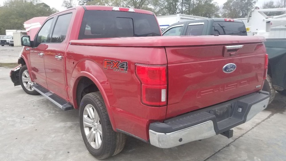 20 FORD F150 REAR TAILGATE ASSEMBLY WITH STEP AND REMOTE RELEASE OPTIONS RED