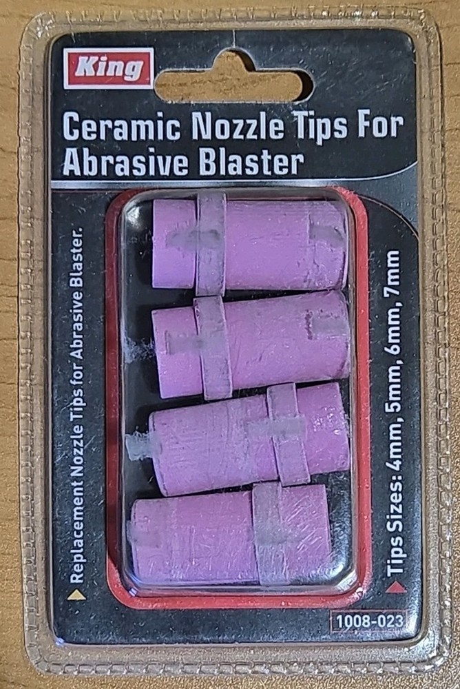 King 1008-023 Ceramic Nozzle Tips **NEW**