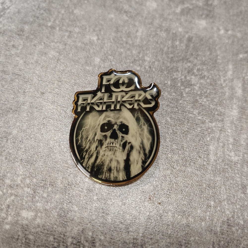 FOO FIGHTERS - Bearded Skull Pin