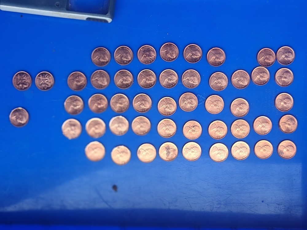 Gem Brilliant Uncirculated Red Canada 1966 Maple Leaf Copper Cent