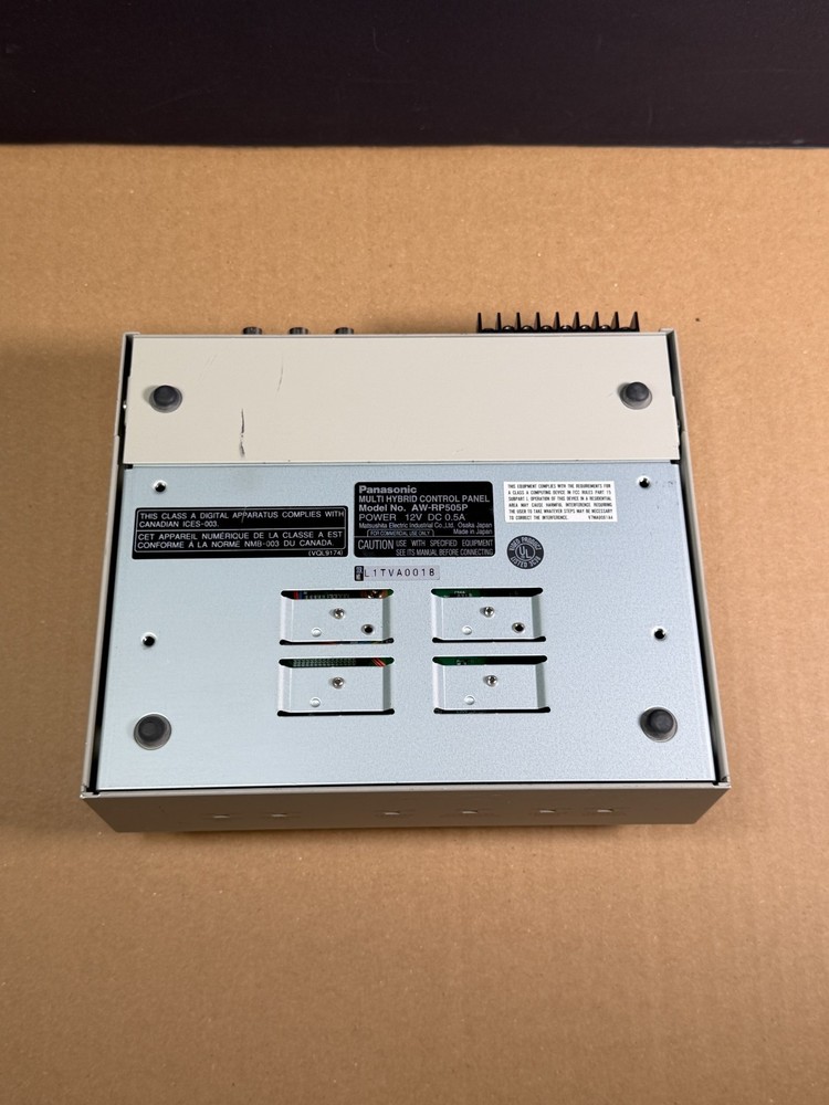 Panasonic AW-RP505P PTZ Camera Control Panel Tested Ships Fast!!!