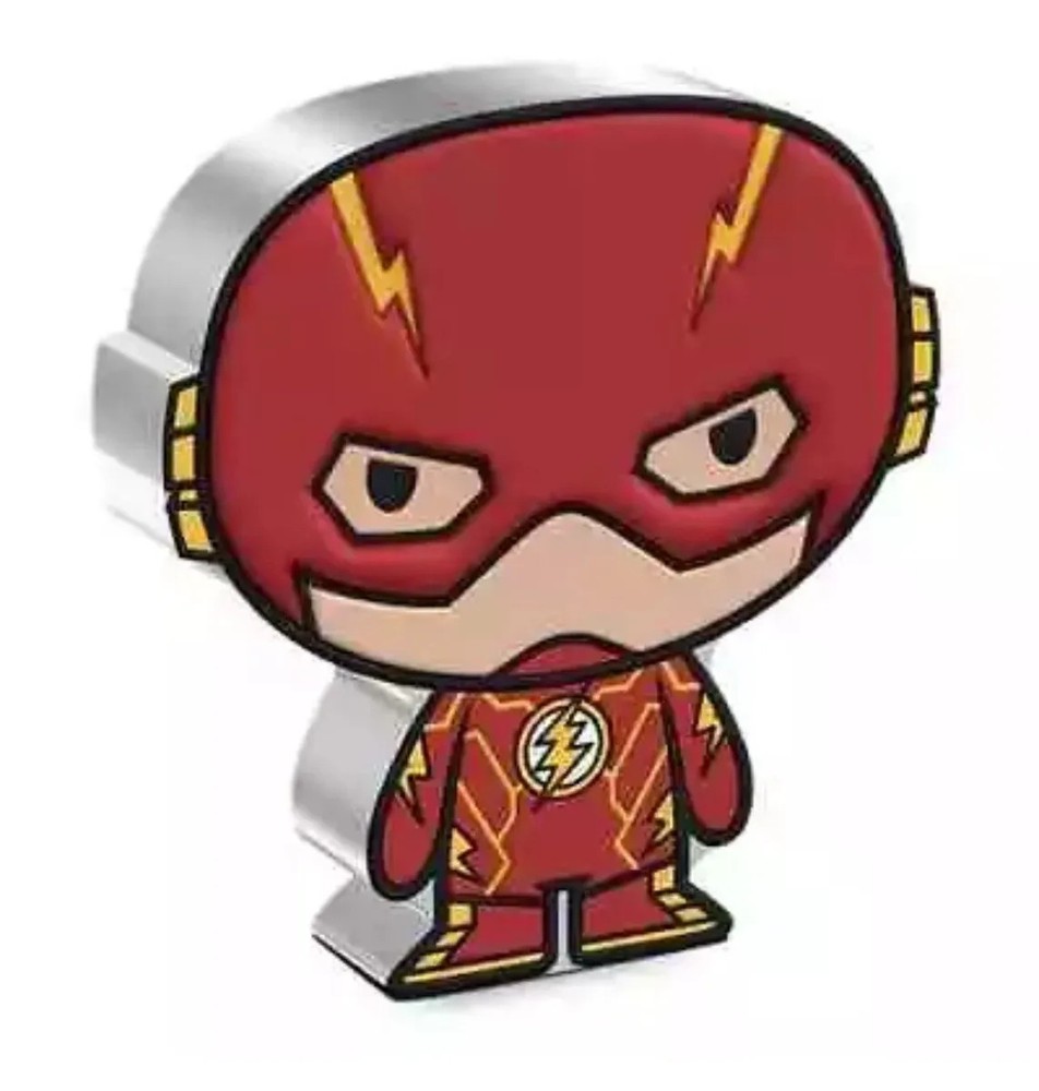 2023 NIUE DC THE FLASH 1 OZ SILVER CHIBI COIN