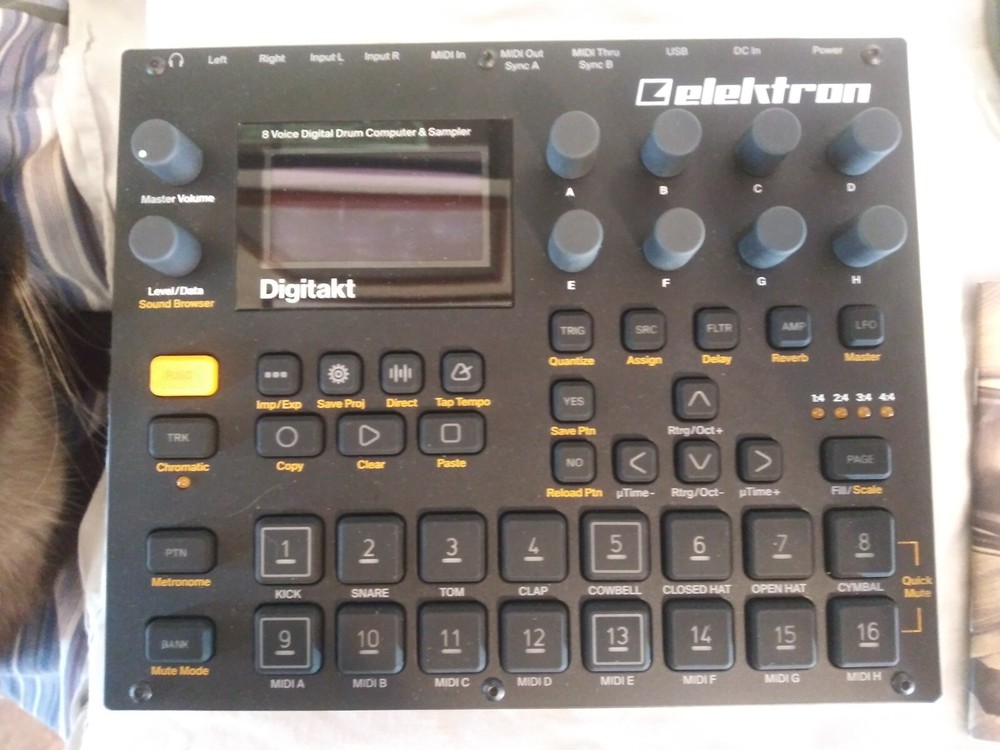 Elektron Digitakt 8 Voice Digital Drum Computer & Sampler