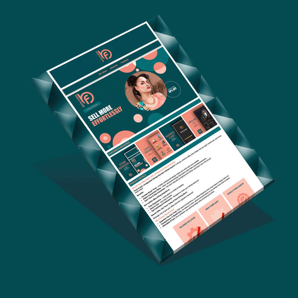 Premium HTML eBay Listing Template & Branding Solution | Boost Your Sales - 2025