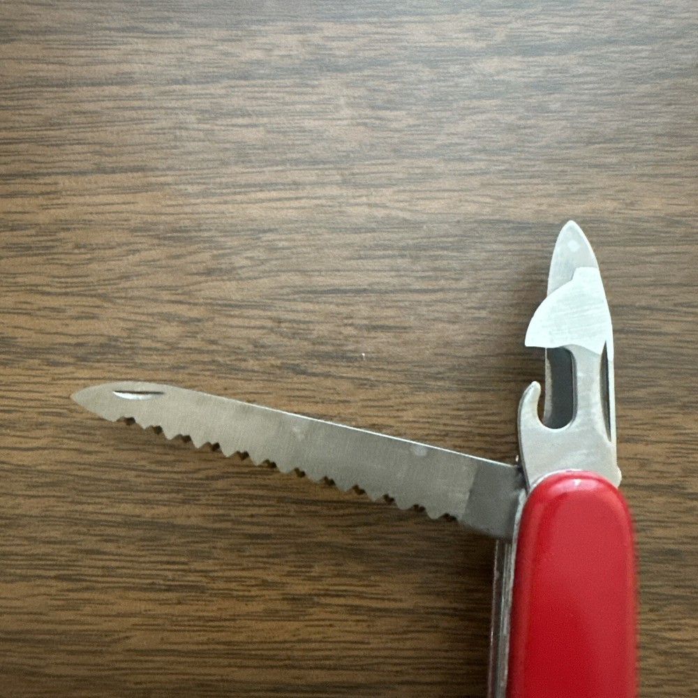Vintage Colonial Swiss Master Backpacker Multitool Knife.