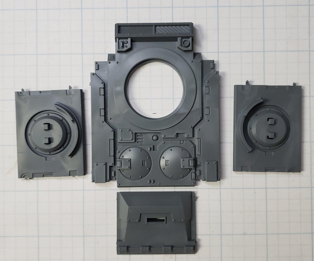 Warhammer 30K Space Marine Bits DPS Deimos Predator Support Turret Mount Sides