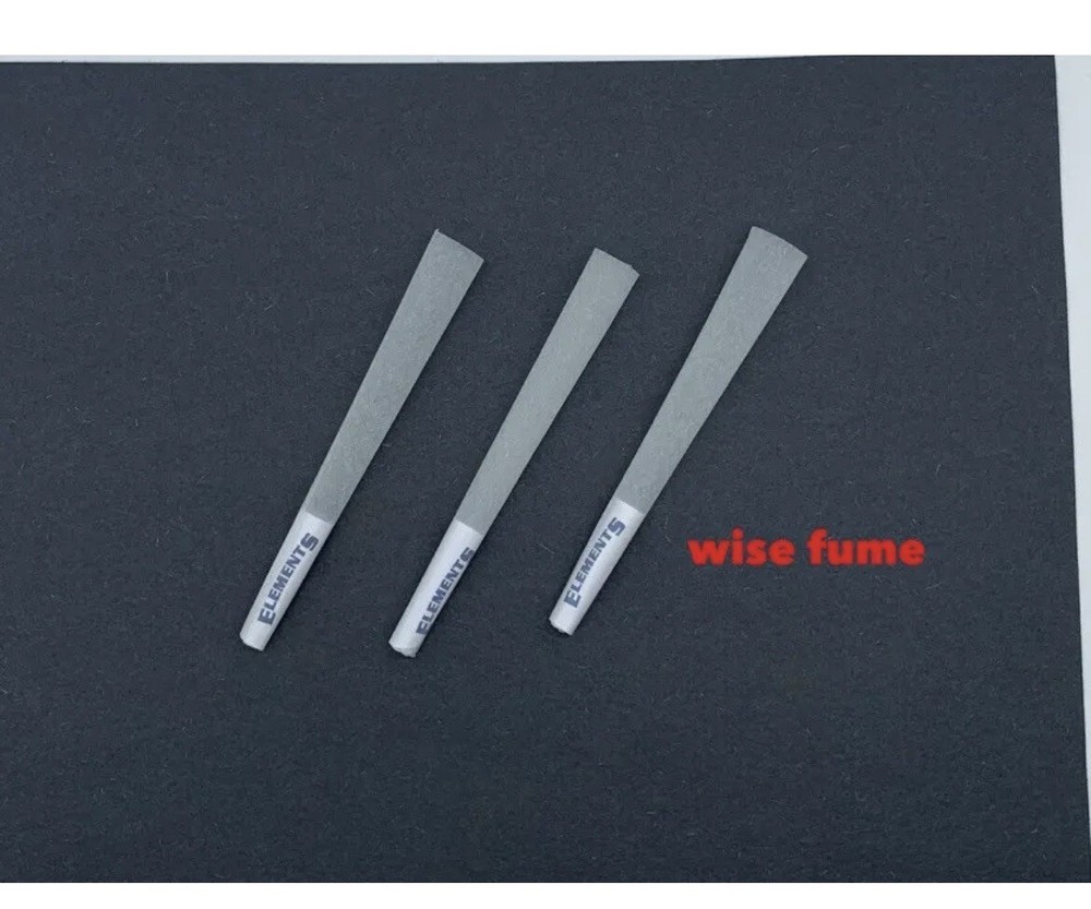 elements rice organic 1 1/4 size pre rolled cone +elements PHOENIX LIGHTER