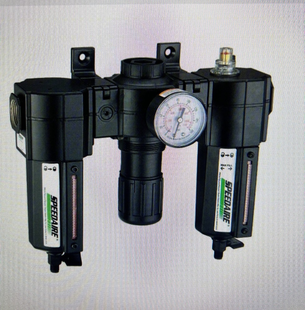 SPEEDAIRE Filter/Regulator/Lubricator: 3/4 in NPT