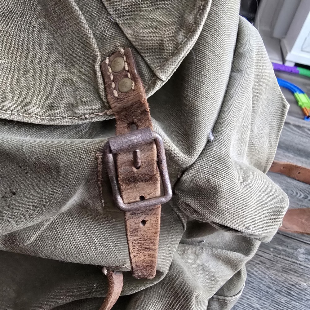 WWII German Army Rucksack With Frame