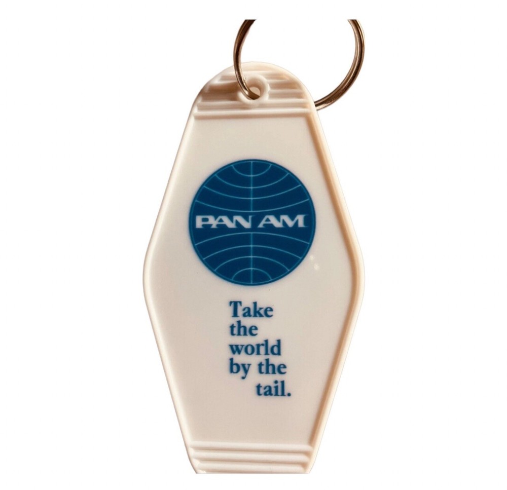 PAN AM “first class” inspired keytag