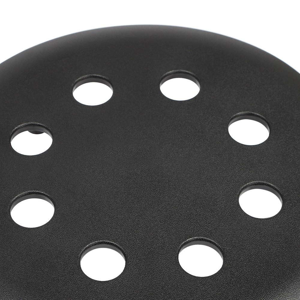 Set of 10 Portable Plastic Stack Stools 17.5" Height Backless Classroom Seating