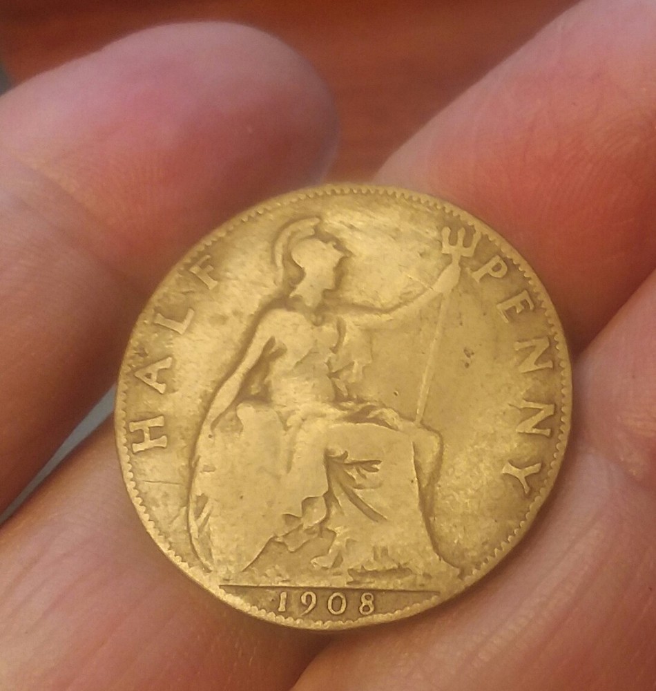 Britain - 1908 Half Penny - Edward VII - 071025