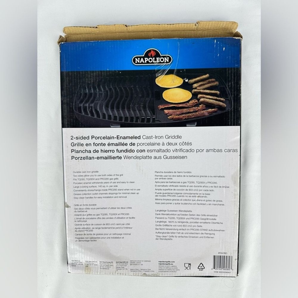 Napoleon Cast Iron Reversible Griddle