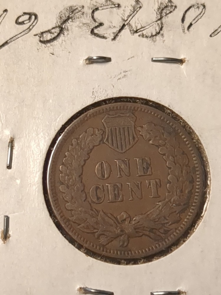 1907 indian head penny #B009