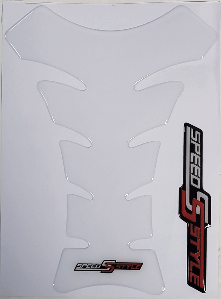 CLEAR MOTORCYCLE TANK PAD PROTECTOR