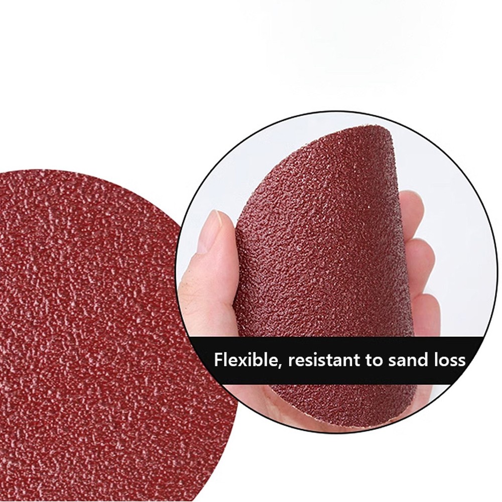 Hook & Loop Sanding Discs 3"-7" Grit 40 - 2000 Abrasive Grinding Sandpaper