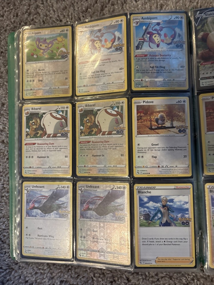 POKÉMON GO Semi Complete Master Set with Binder